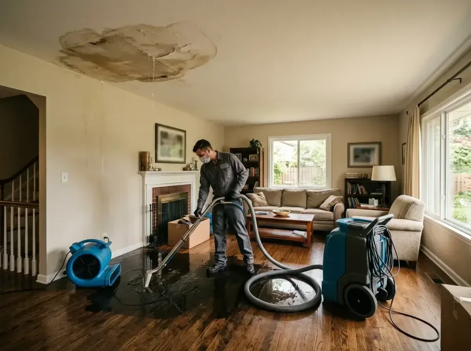 attic-pipe-burst-ceiling-drip-008 — frequently asked questions, Water Damage Restoration & Carpet Care in Plainedge, NY